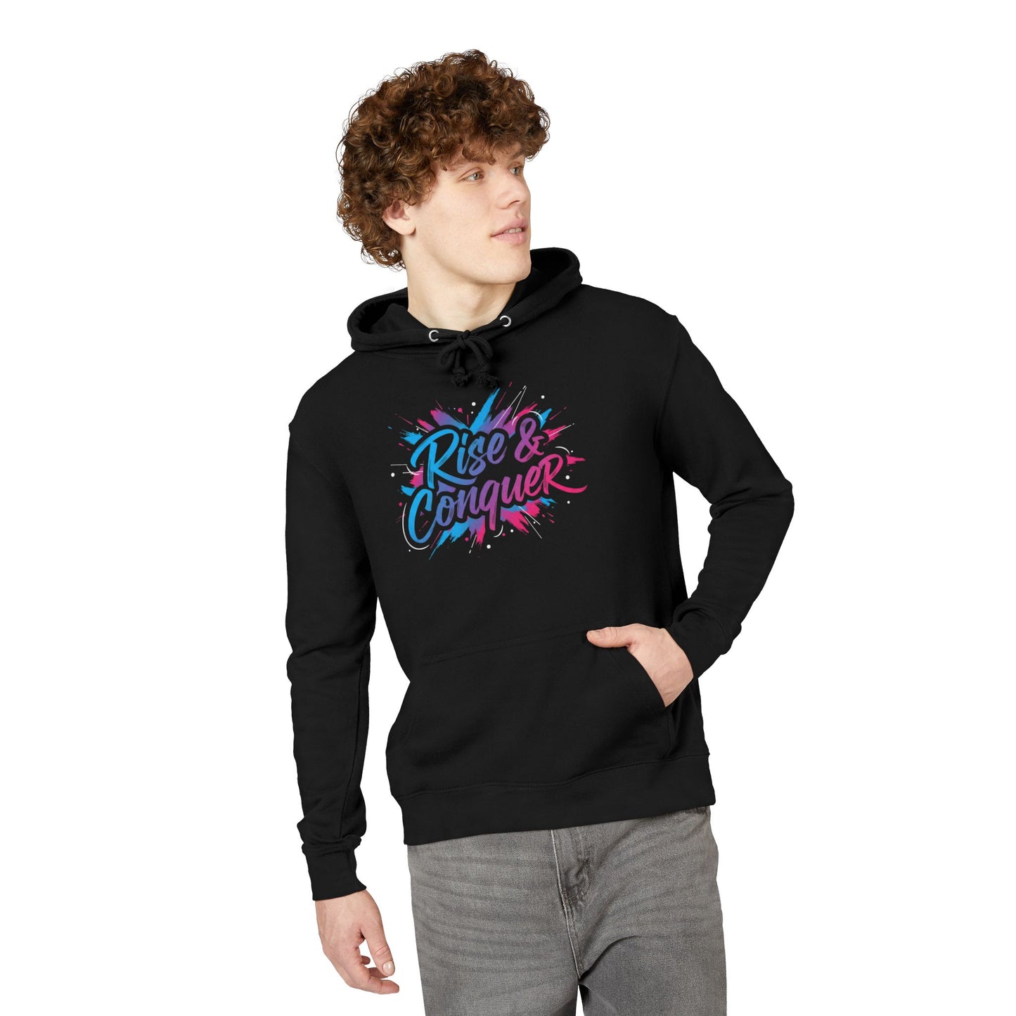 Hoodie 'Rise & Conquer'