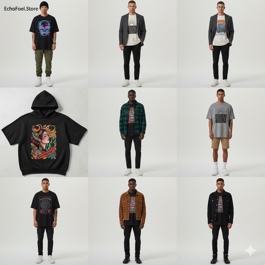 8 Elevated Men's Graphic Tee Outfits: From Streetwear to Smart-Casual