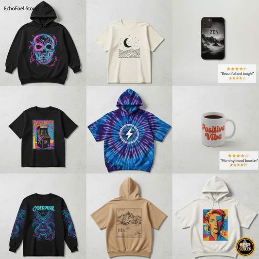 The Top 10 Best-Selling Graphic Tees & Hoodies: Customer Favorites You Need Now